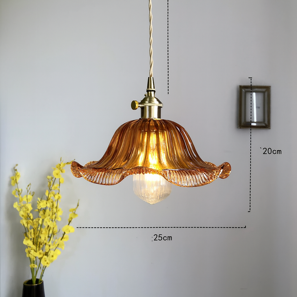 LUVI | NORDIC GLASS PENDANT LIGHT