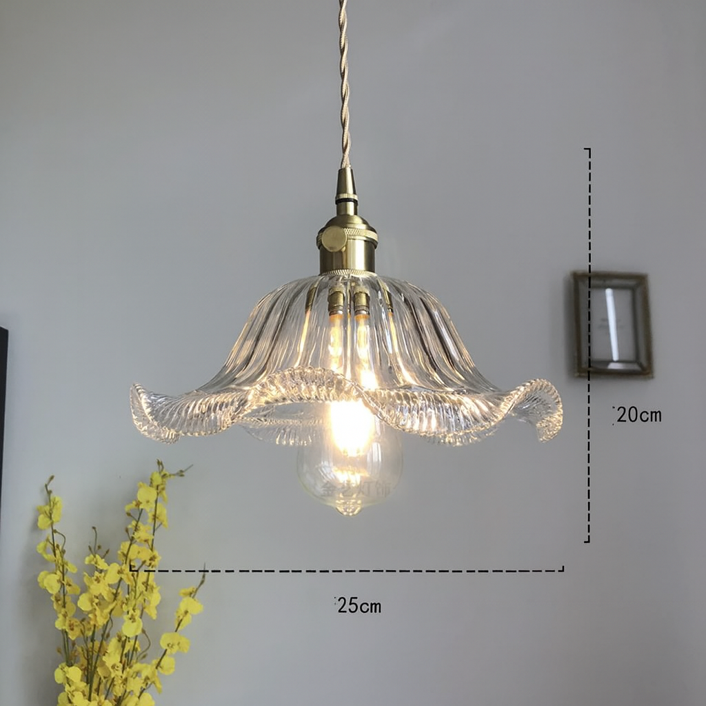 LUVI | NORDIC GLASS PENDANT LIGHT