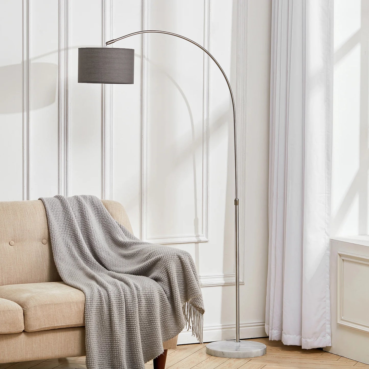 PURO | MARBLE ARCH FLOOR LED LAMP