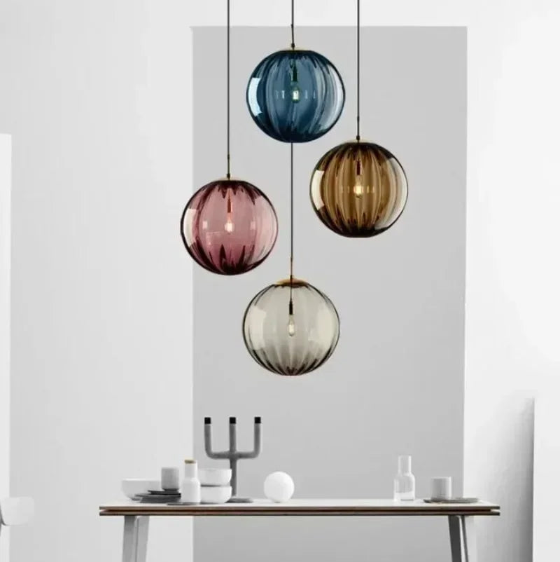 MODERNO | NORDIC GLASS BALL PENDANT LIGHT