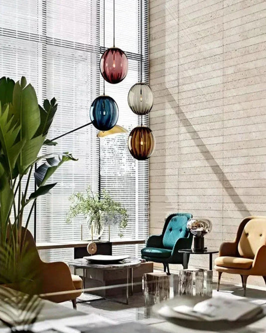 MODERNO | NORDIC GLASS BALL PENDANT LIGHT