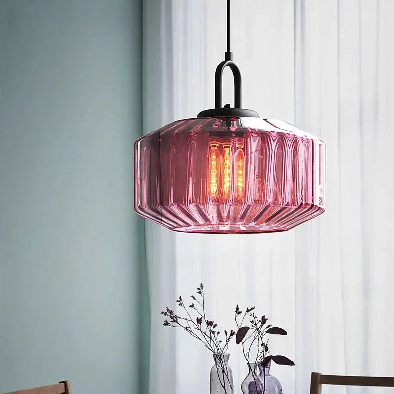 ARLO | COLOURED GLASS PENDANT LIGHT