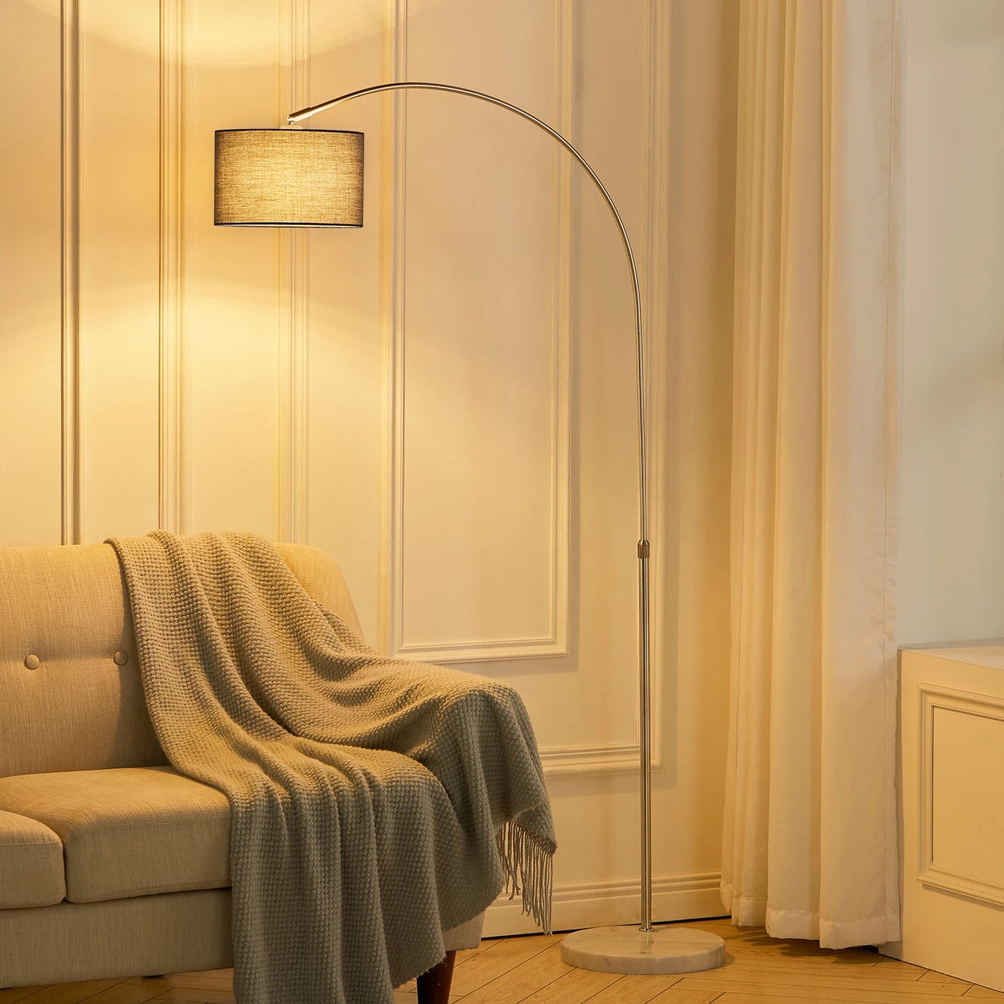 PURO | MARBLE ARCH FLOOR LED LAMP