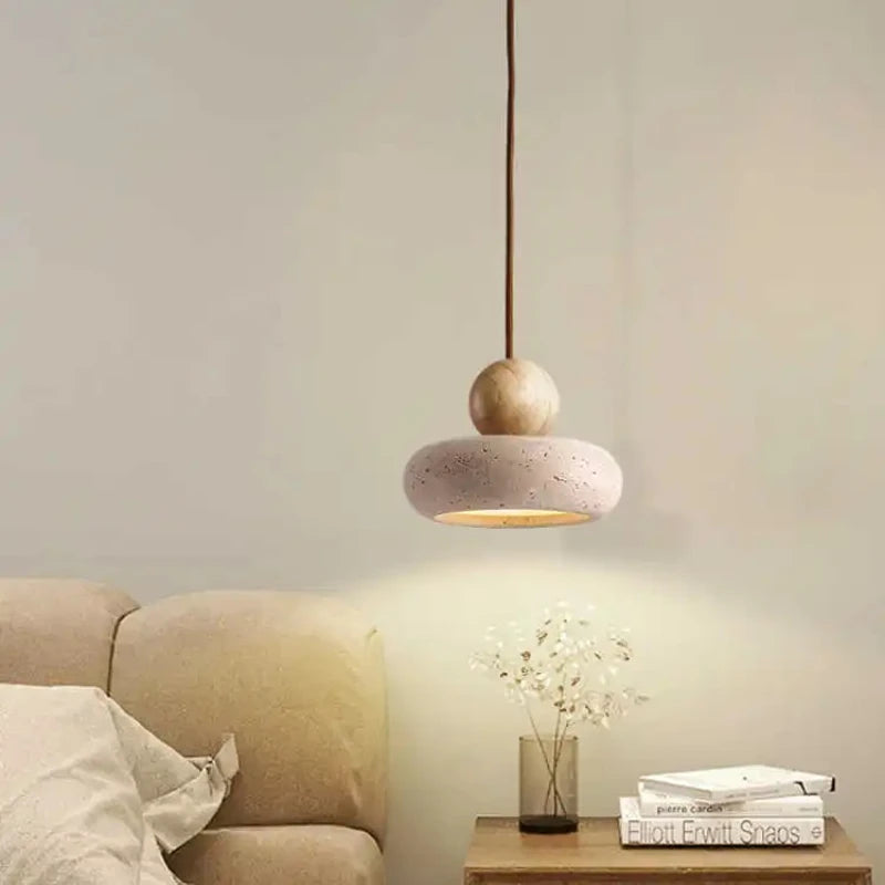 ILEA | STONE PENDANT LIGHT WITH SOFT LED GLOW