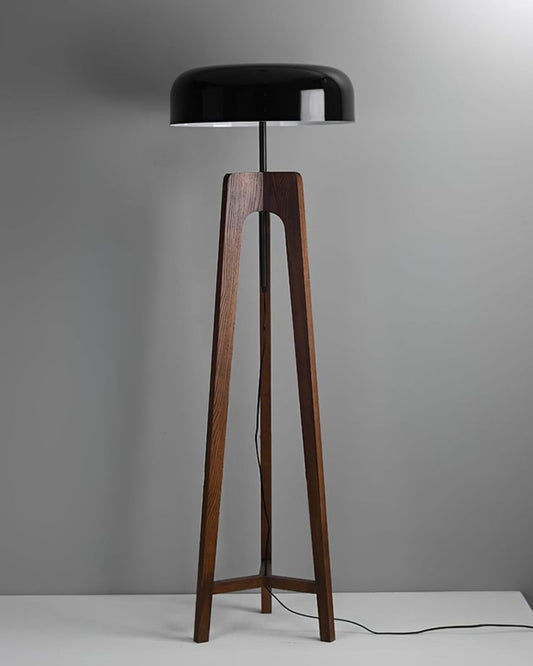 ALTAIRA | CARVED WOOD FLOOR LED LAMP